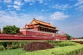 Ã¤Â¸Â­Ã¥âºÂ½Ã¥ÅâÃ¤ÂºÂ¬Ã¥Â¤Â©Ã¥Â®â°Ã©âÂ¨ Tiananmen Square, Beijing, China Royalty Free Stock Photo